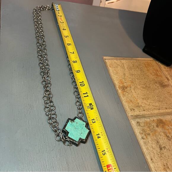 Jamie Dietrich Chainlink Cross Necklace - Picture 5 of 9